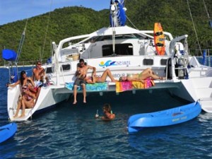 Catamaran sailing vacations are boat loads of fun!