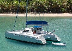 fully crewed catamaran sailing vacation charters