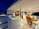 Aletheia Catamaran Sailboat Rear Dining